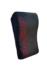 Elegant Active Memory Foam Car Armrest Supported With a Cushion Pillow in Black Colour