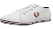 Fred Perry makes a clean sneaker that would not look out of place anywhere in the world. Made of canvas these are def...