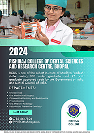 Advanced Dental Education and Research at Rishiraj College of Dental Sciences, Bhopal