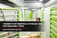 7 Benefits of Renting a Storage Unit for Seasonal Items | Centron Self Storage Unit