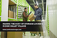 Making the Most of Storage Lockers in Don Valley Village | Centron Self Storage Unit