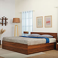 Website at https://www.wakefit.co/bed/engineered-wood-bed-with-storage-taurus