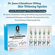 Dr James Glutathione 1500mg Skin Whitening Injections