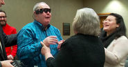 Blind man sees his wife for the first time in 10 years