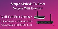 Easy Methods To Reset Netgear Wifi | +44-800-041-8324