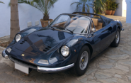 The 1973 Ferrari Dino is fast becoming one of the most sort after Ferraris by collectors. This blue and tan combinati...