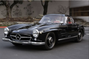 1955 Mercedes-Benz 300SL Coupe. With it’s gull wings and timeless design, it’s price-tag nowadays is 1 – 2.5 million ...