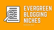 Evergreen Blogging Niches Perfectly works 2020/2021 | BLOGGER TECK