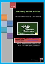 Landscaping service auckland