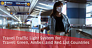 Travel Traffic Light System for Travel: Green, Amber, and Red List Countries