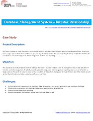 Database Management System - Investor Relationship