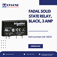 Fadal Solid State Black Relay 3 AMP, ELE-0070