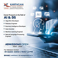 B Tech Artificial Intelligence College in Coimbatore