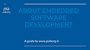 ABOUT EMBEDDED SOFTWARE DEVELOPMENT | edocr