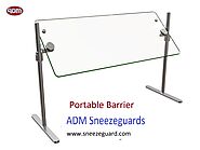 Portable Barrier is Important for Us Why? ADM Sneezeguards