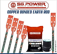 A Copper Bonded Earth Rod | SG Earthing Electrode