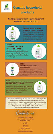 organic household products