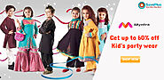 Get up to 60% off Kid's party wear