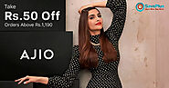 AJIO.com Coupons, Offers: Take Rs.50 Off Orders Above Rs.1,190