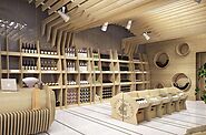 15+ Ý tưởng thiết kế showroom rượu đẹp sang trọng 2021