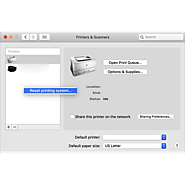 Simple Steps To Reset Printer Settings On Mac Computers