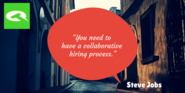 Anyone going to disagree with Mr. Steve Jobs on this one? #TChat #HR