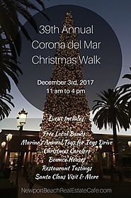 39th Annual Corona del Mar Christmas Walk | December 3, 2017