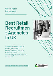 Best Retail Recruitment Agencies In UK