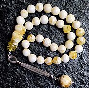 Islamic Tasbih Crystal 99 Prayer Beads