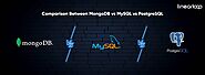 Comparison Between MongoDB vs MySQL vs PostgreSQL