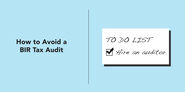 How to Avoid a BIR Tax Audit: Hire an Auditor - Full Suite