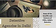 Some of the benefits and features of FIDA, Delhi’s Detective