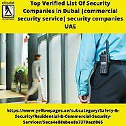 Top Verified List of Security Companies in Dubai | Best Security Companies in Dubai