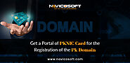 Get a portal of PKNIC card for the registration of the pk domain