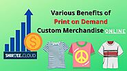 Various Benefits of Print on Demand Custom Merchandise Online : adelheidwagner