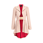 Tan Flared Collar Jacket | Professional Wear For Women – Layo G.