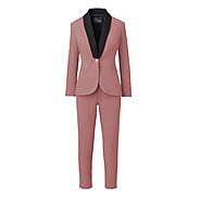 Women's Suits | A Bad Ass Blush Suit | Luxury Women's Wear – Layo G.