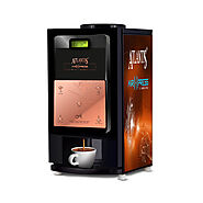 Atlantis Air Press Touchless Tea and Coffee Vending Machine 2 Beverage Option