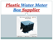 Plastic Water Meter Box Supplier