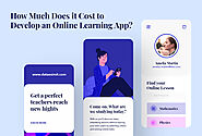 How Much Does it Cost to Develop an Online Learning App - Data EximIT