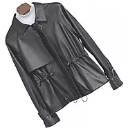 Website at https://www.zippileather.com/womens-distinctive-style-genuine-sheepskin-black-leather-jacket-coat