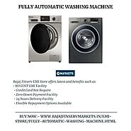 Buy Fully Automatic Washing Machine on EMI | BajajFinservMarket