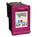 HP 301 Multipack Of Black And Tri Colour Ink Cartridges (CR340EE) Remanufactured