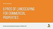 6 Pros of Commercial Landscaping for Commercial Properties