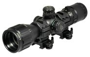 UTG 3-9×32 Compact CQB Bug Buster AO RGB Scope with Med. Picatinny Rings