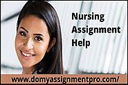 Get Nursing Assignment Help from the Experts