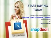 Snapdeal Online Shopping Offers, Deals and Discount Coupon at MyTokri