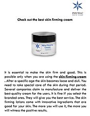 Check out the best skin firming cream by Phyto-C Skin Care - Issuu