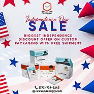 Independence Day Sale Offer at Custom Packaging Stock - Packagly