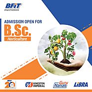 BSc horticulture college in Dehradun | BFIT college